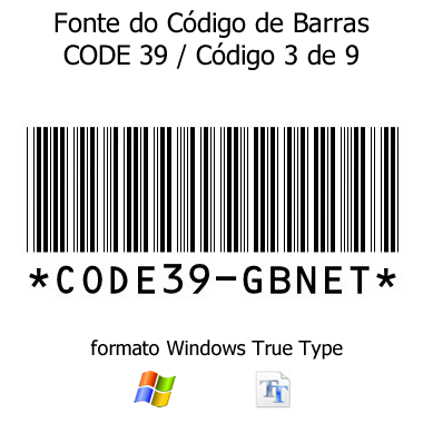 codigo de barras code39, cdigos de barras code 39, cdigo de barras, EAN,CODE 3 0F 9, LOGMARS, code 39, cdigo de barras code 39, fonts, fonte PCL, fonte truetype, xerox